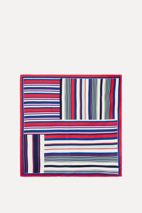Textured Print Scarf from Mango
