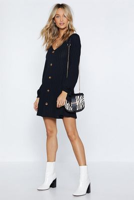 The Go-To Button Dress