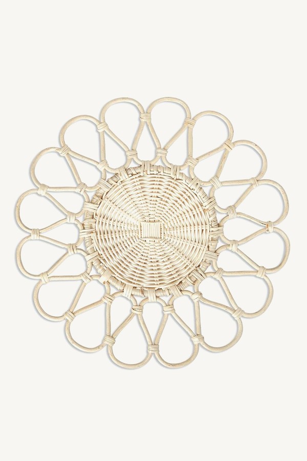 Rattan Petal Placemat – Set Of Four from Duchess & Butler