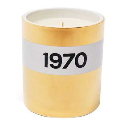 1970 Gold Ceramic Candle from Bella Freud