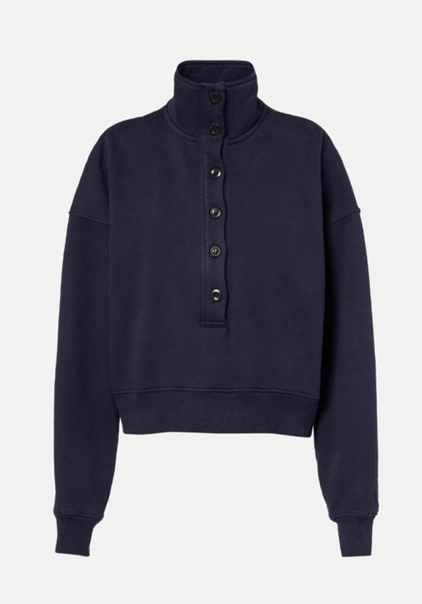 Mirelle Cotton Fleece Sweatshirt