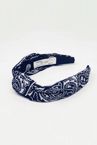 Bandana Knotted Headband from Born In The Sun