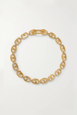 Villa Gold Plated Necklace from Éliou