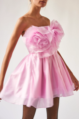 Bardot Fleurette Flower Mini Dress from Free People