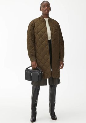 Quilted Long Jacket from Arket