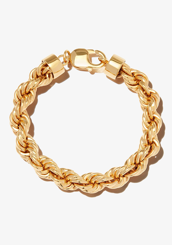 Gold Vermeil XXL Rope Chain Bracelet from Loren Stewart