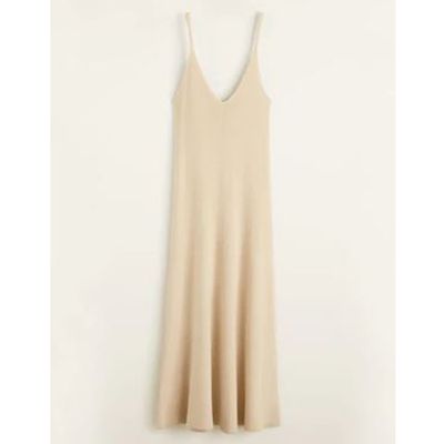 Ribbed Jersey Dress from Mango