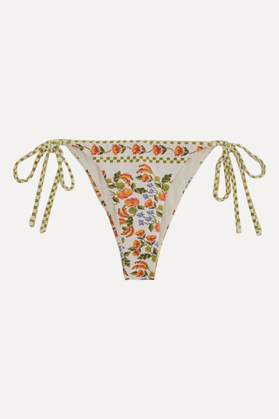 Banana Vitamin Side Tie Bikini Bottom from Farm Rio