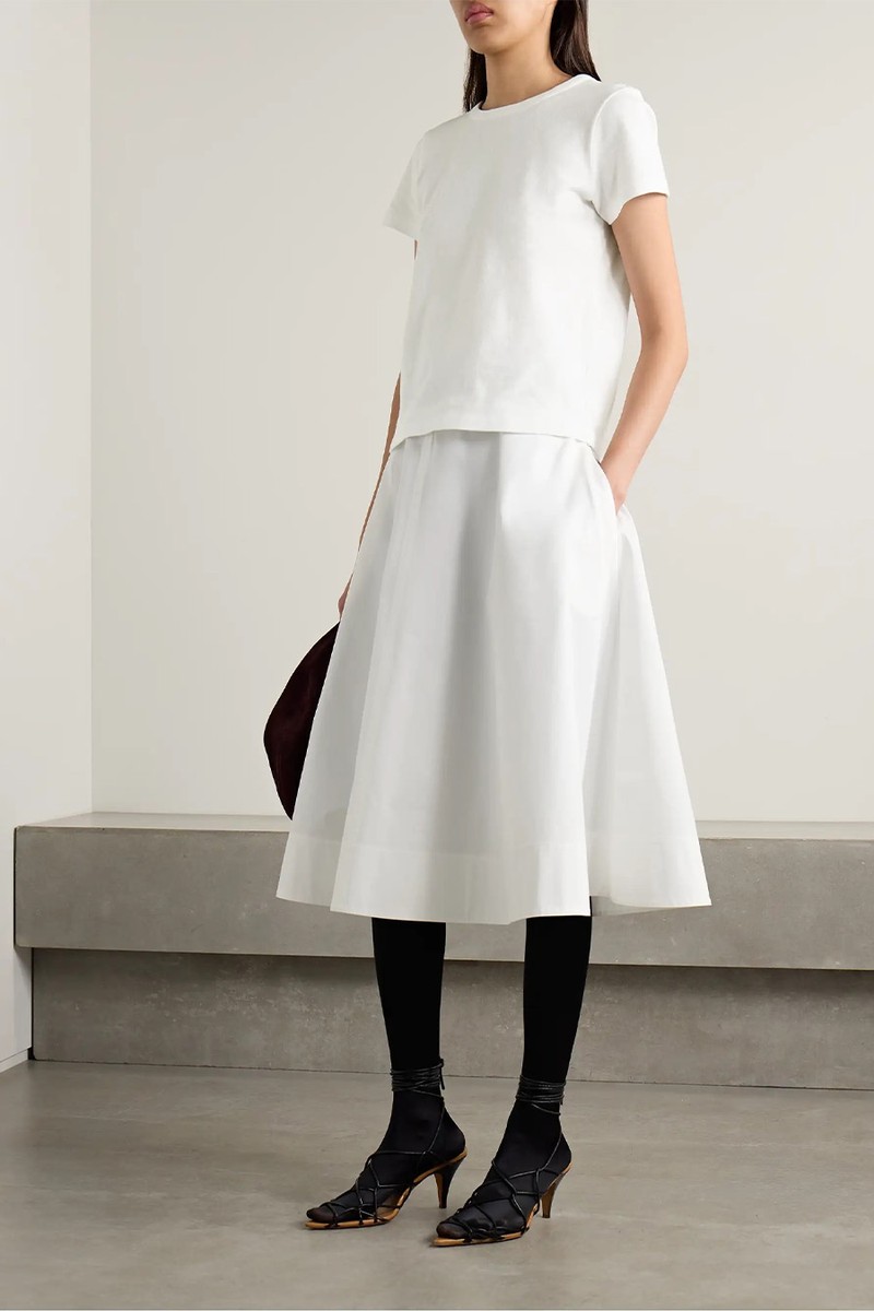 Samson Cotton-Jersey T-Shirt from KHAITE