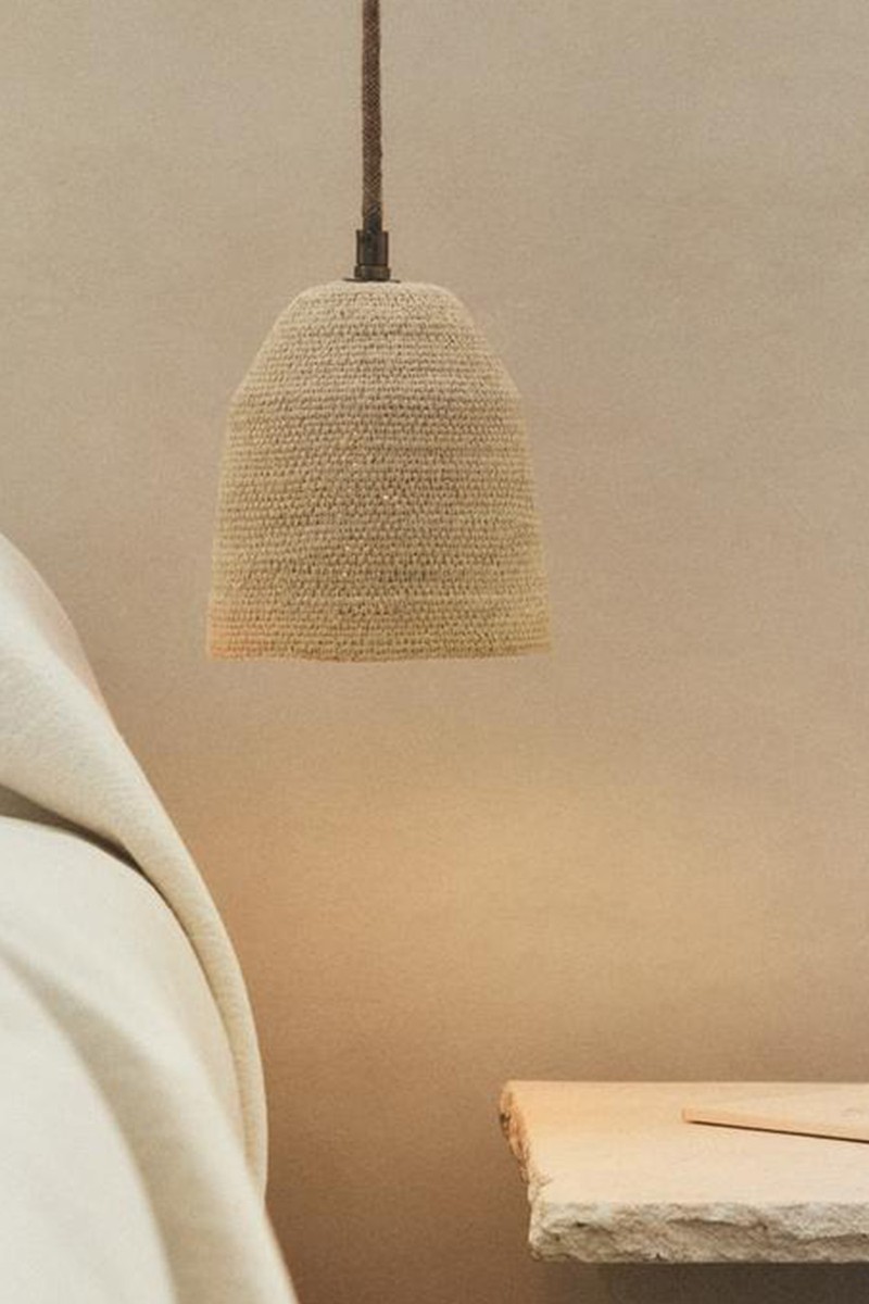 Seagrass Ceiling Lamp