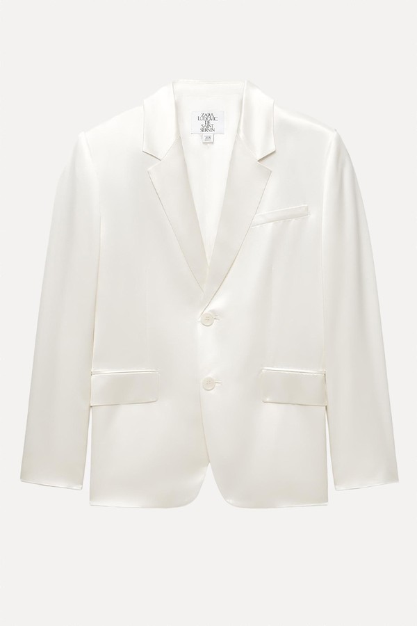 Satin Blazer from LUDOVIC DE SAINT SERNIN x ZARA