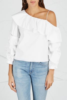 Ruffle-Trimmed Top from Alice + Olivia
