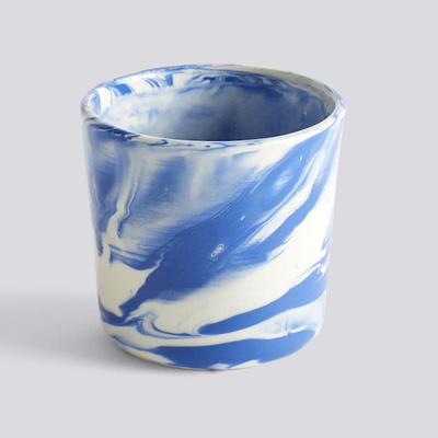Blue Marbled Cup from Hay