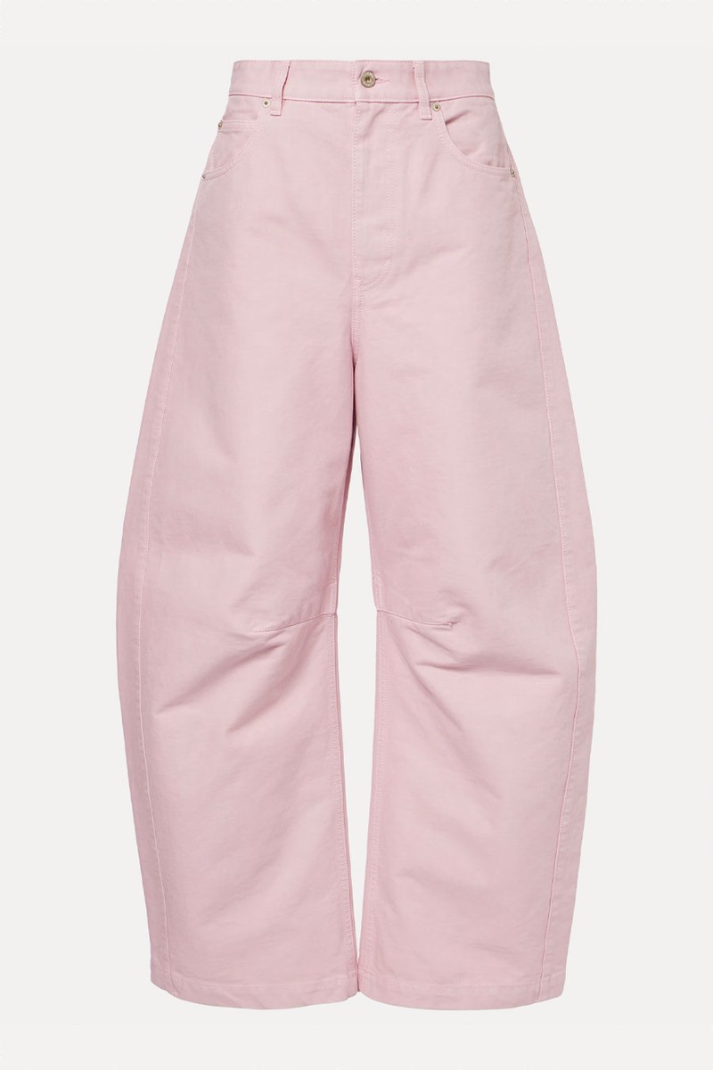 Cotton Barrel-Leg Pants from Loewe