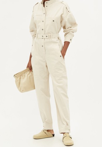 Ruthel Belted Cotton Jumpsuit from Isabel Marant Étoile