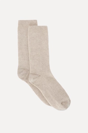 Wool Blend With Cashmere Socks from John Lewis