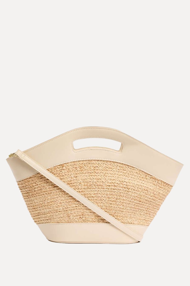 Straw Shoulder Bag