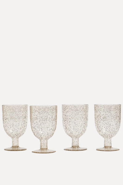 Global Artisan Picnic Wine Glasses from M&S