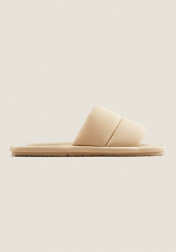 Quilted Sliders from Zara Home