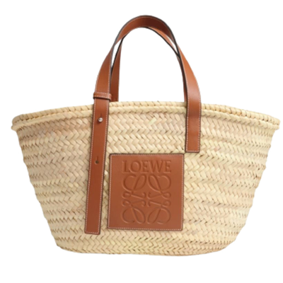 Raffia Basket Bag from Loewe
