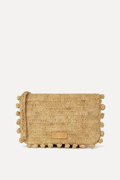 Clutch Bag With Pom Pom Trim from Vanessa Bruno