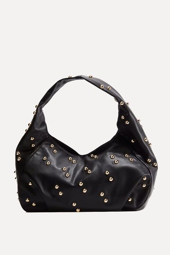 Stud-Decorated Shoulder Bag from H&M