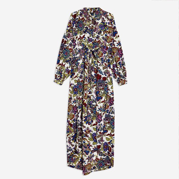 Mixed Floral Maxi Dress