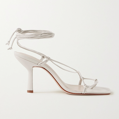 Knotted Leather Sandals from Porte & Paire