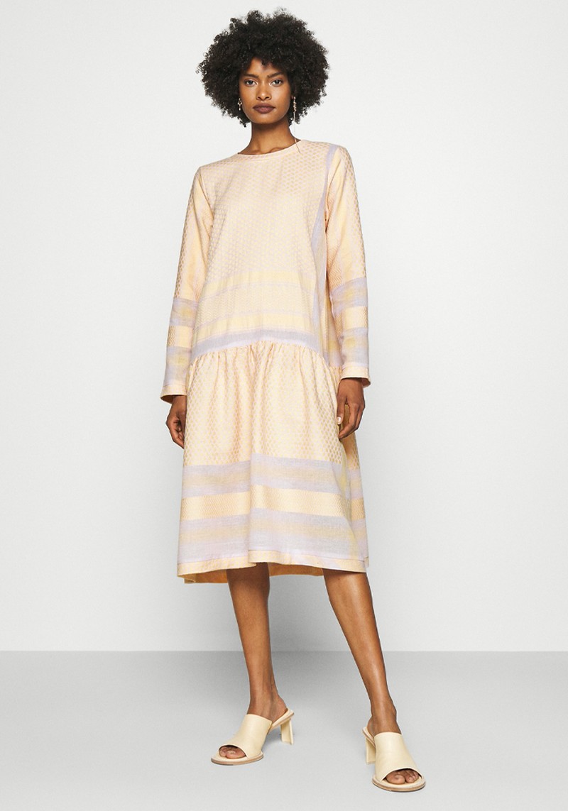 Yellow Midi Dress from Cecile Copenhagen