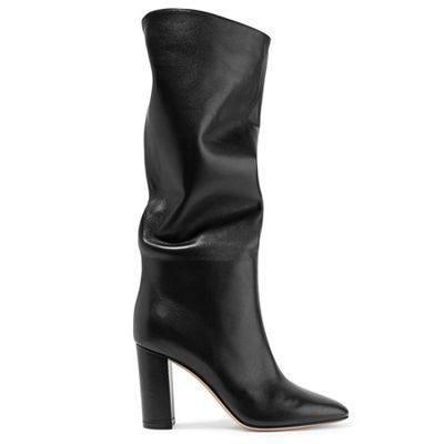 Laura 85 Leather Knee Boots from Gianvito Rossi
