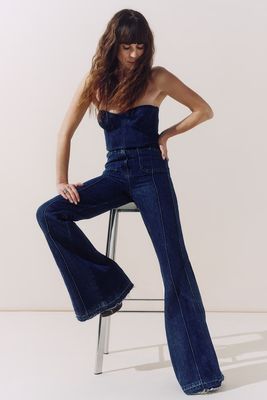 The 1970s High-Rise Flared Jeans from E.L.V. DENIM