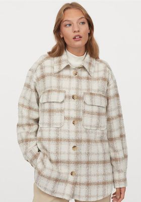 Checked Shacket from H&M