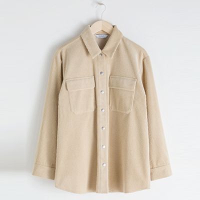Oversized Corduroy Workwear Shirt from & Other Stories