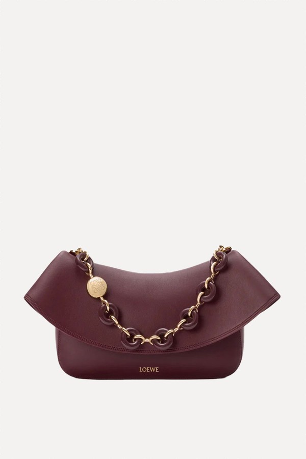 Ola Medium Embellished Leather Shoulder Bag from Loewe