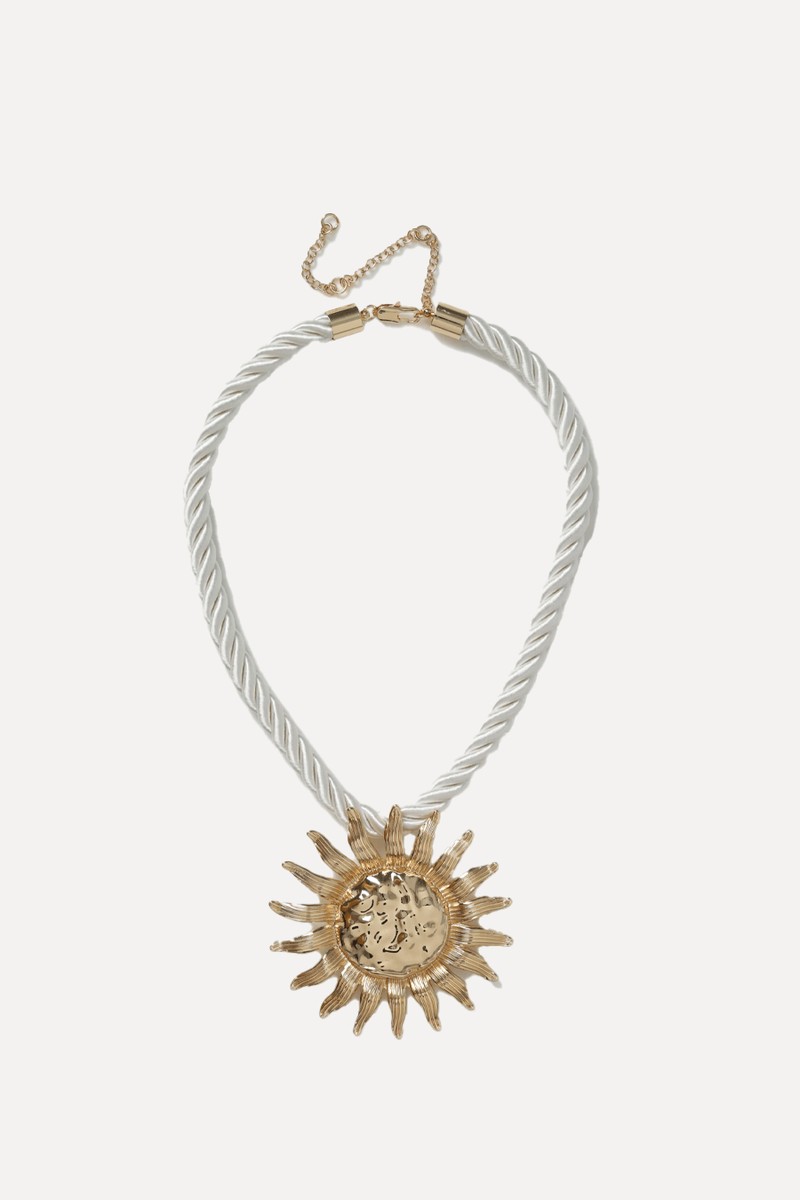 Large Sun Rope Necklace