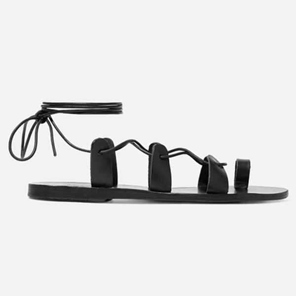 Alcyone Lace-Up Leather Sandals from Ancient Greek Sandals