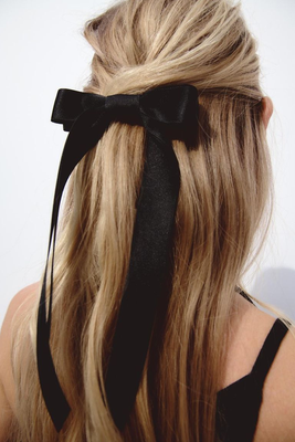 Satin Bow Hair Clip from Zara