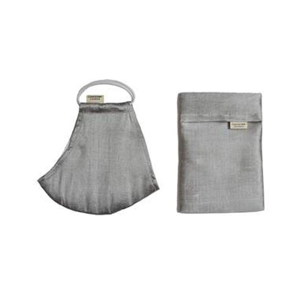 Silk Face Mask With Filter Pocket And Matching Pouch from CocoRose