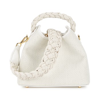 Baozi Tresse Raffia Cross-Body Bag from Elleme