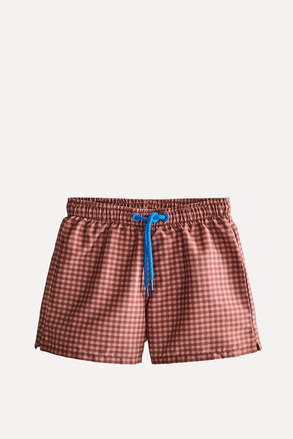 Check Beach Swimming Trunks from zara