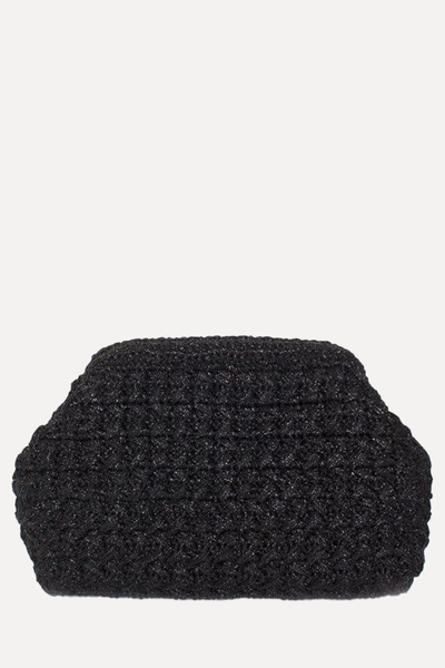 Eclipse Black Crochet Lou Bag from  Sarah’s Bag