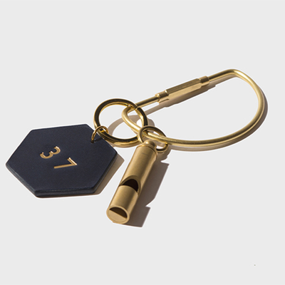 Brass 'D' Key Ring from Not Another Bill