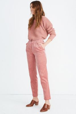 Pleated Slim Trousers from Madewell