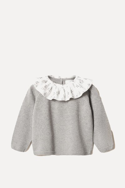 Baby Doll-Neck Sweater from Mango 