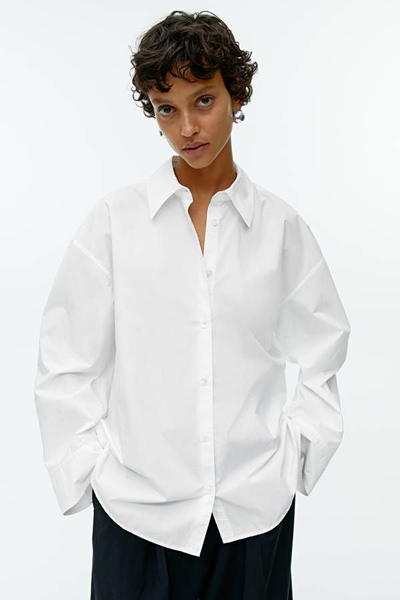 Relaxed Poplin Shirt from ARKET