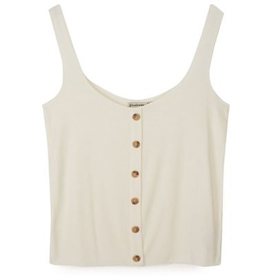 Top With Buttons from Stradivarius 