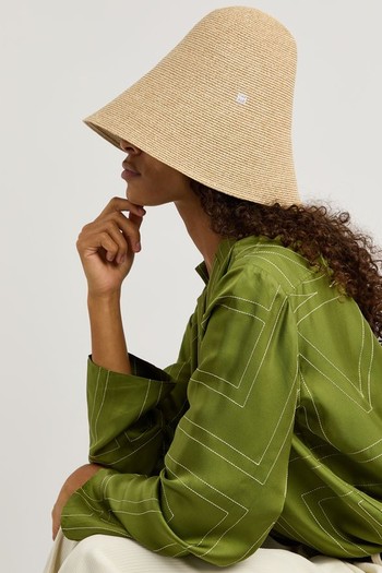 Straw Bucket Hat, £240 | Toteme