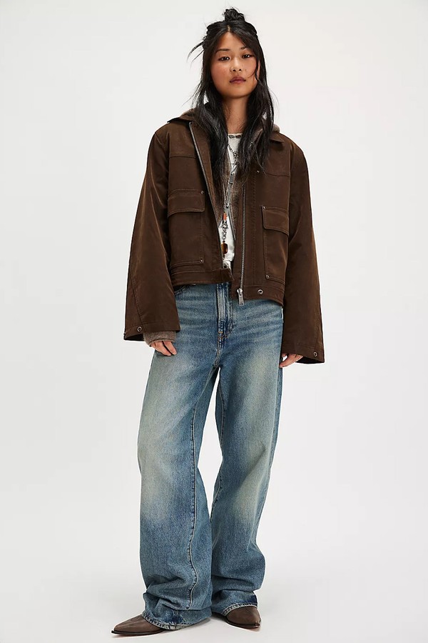 We The Free Blair Vegan Suede Jacket