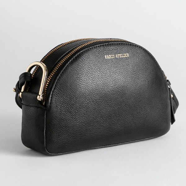 Half Moon Leather Crossbody Bag from & Other Stories