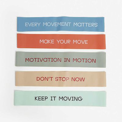 Slogan-Print Resistance Bands  from Bala